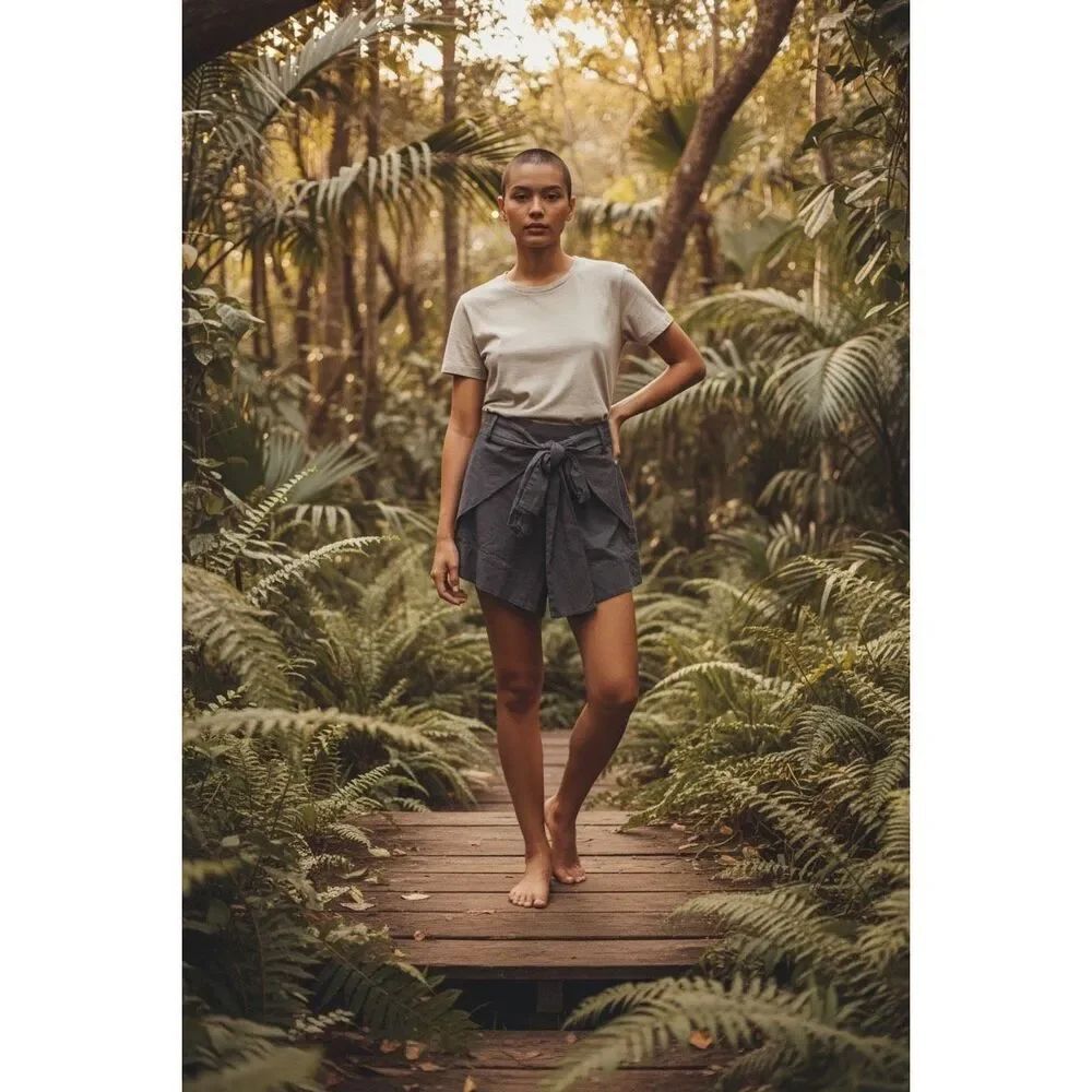 Rachel Comey 100% Cotton Short in Grey NWT Size 4